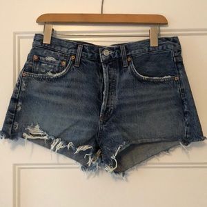 AGOLDE denim shorts
